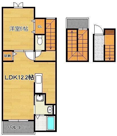 同じ建物の物件間取り写真 - ID:240027804584