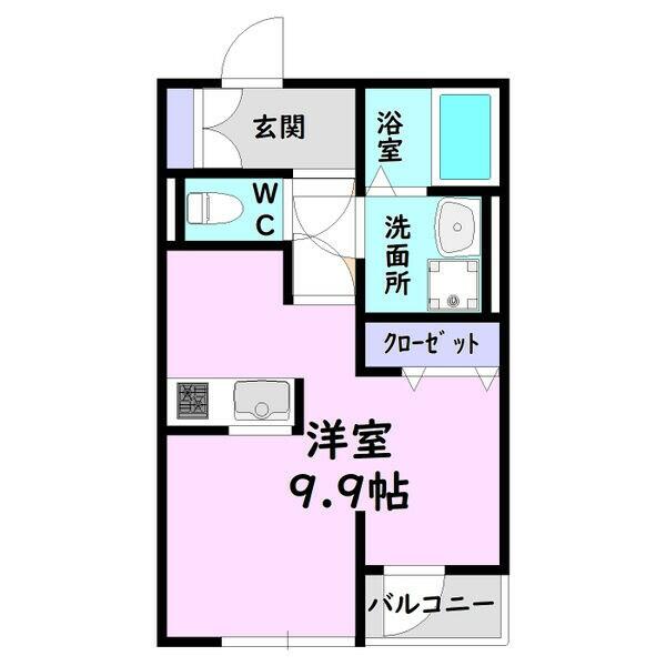 エムズハウス鳴海 306｜愛知県名古屋市緑区鳴海町字宿地(賃貸マンション1R・3階・27.89㎡)の写真 その2