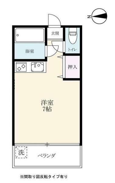 ウィングマンション 521｜佐賀県佐賀市本庄町大字本庄(賃貸マンション1R・5階・18.26㎡)の写真 その2