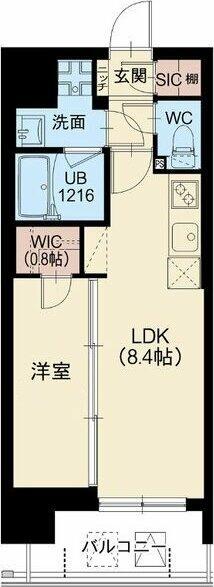 東京都台東区清川２丁目(賃貸マンション1LDK・10階・31.50㎡)の写真 その2