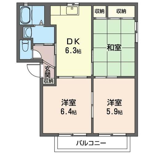 同じ建物の物件間取り写真 - ID:208009129401