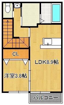 同じ建物の物件間取り写真 - ID:240028144204