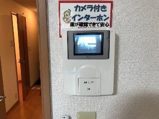 画像11:来客相手の顔が見えるＴＶドアホン