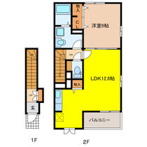 ドミールアサノＢ 202 ｜ 岐阜県大垣市島里１丁目（賃貸アパート1LDK・2階・49.17㎡） その2