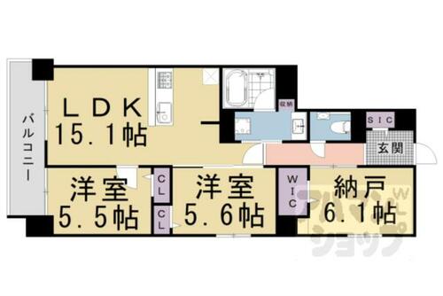 同じ建物の物件間取り写真 - ID:226063177107