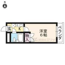 レジデンス勧修寺 102 ｜ 京都府京都市山科区勧修寺東金ケ崎町（賃貸マンション1K・1階・18.76㎡） その2