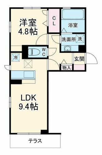 同じ建物の物件間取り写真 - ID:223032108796