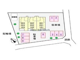 オークフォレスト明和Ⅱ  ｜ 愛知県丹羽郡扶桑町大字柏森字黒野（賃貸アパート1LDK・3階・59.21㎡） その5