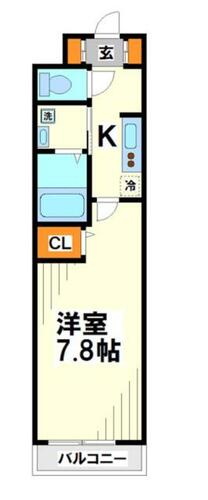 同じ建物の物件間取り写真 - ID:213102130744