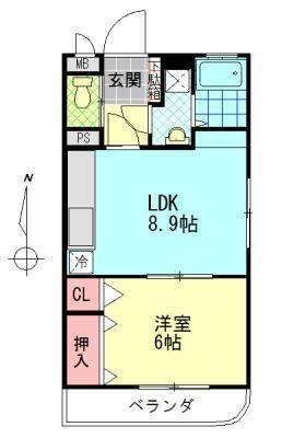 同じ建物の物件間取り写真 - ID:244003917440