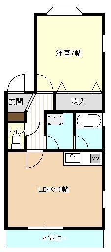 コープ W-1｜静岡県浜松市中央区早出町(賃貸アパート1LDK・1階・43.23㎡)の写真 その2