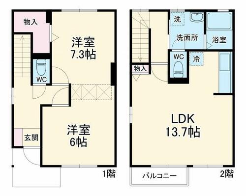 同じ建物の物件間取り写真 - ID:214055195570