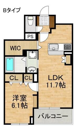 ヌーヴェルセゾン和泉大宮の間取り