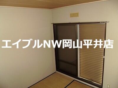 パナハイツおおたに　Ａ｜岡山県岡山市中区平井７丁目(賃貸アパート2DK・2階・38.50㎡)の写真 その3