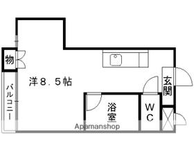 プチ・ルノンⅡ  ｜ 福岡県北九州市八幡西区折尾４丁目（賃貸アパート1R・2階・20.95㎡） その2