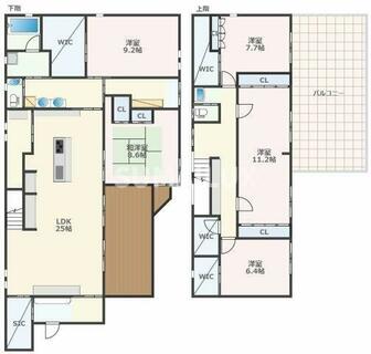 間取り：243008622837