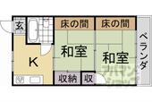 京都市伏見区醍醐切レ戸町 2階建 築47年のイメージ