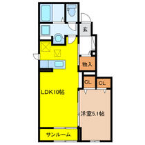 オークモントＢ  ｜ 岐阜県大垣市本今３丁目（賃貸アパート1LDK・1階・40.88㎡） その2