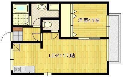 同じ建物の物件間取り写真 - ID:241004777638