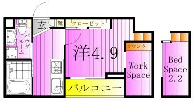 同じ建物の物件間取り写真 - ID:213102221932