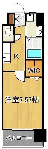 ギャラクシー西小倉｜福岡県北九州市小倉北区金田２丁目(賃貸マンション1K・10階・26.41㎡)の写真 その2