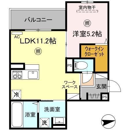 同じ建物の物件間取り写真 - ID:244004141485