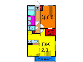 リッツハウスⅢ  ｜ 東京都葛飾区東金町７丁目（賃貸アパート1LDK・1階・46.12㎡） その2