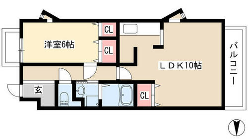 同じ建物の物件間取り写真 - ID:223027616441