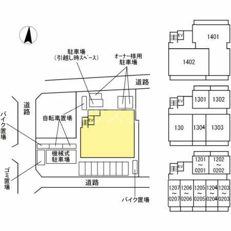 愛知県豊橋市東小田原町(賃貸マンション1LDK・12階・45.30㎡)の写真 その14