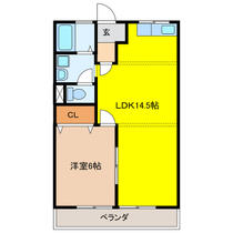 クオレ１０８ 102 ｜ 岐阜県大垣市横曽根５丁目（賃貸アパート1LDK・1階・44.55㎡） その2