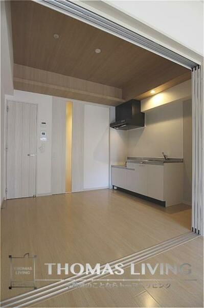 画像5:キッチンが壁付けなので部屋を広く使えます。