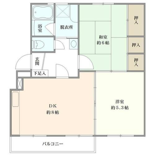 同じ建物の物件間取り写真 - ID:207001161917