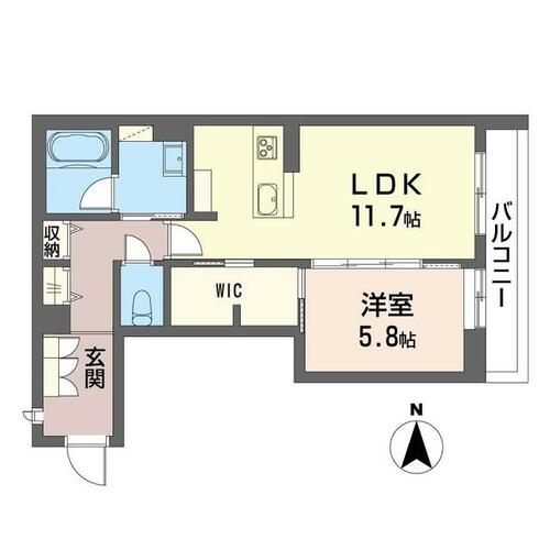 同じ建物の物件間取り写真 - ID:211042005083