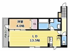 大阪府寝屋川市池田新町（賃貸アパート1LDK・2階・43.72㎡） その2