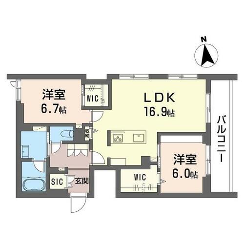 同じ建物の物件間取り写真 - ID:211042024518