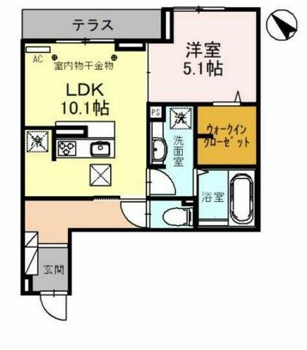 同じ建物の物件間取り写真 - ID:211046954071