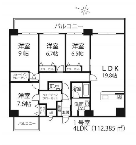 同じ建物の物件間取り写真 - ID:240028366144