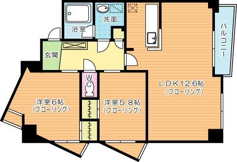 同じ建物の物件間取り写真 - ID:240026668586