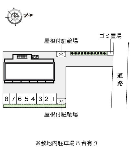 レオパレスＯｎｔｈｅｗｉｎｇ｜兵庫県宝塚市高司２丁目(賃貸マンション1K・2階・20.28㎡)の写真 その3