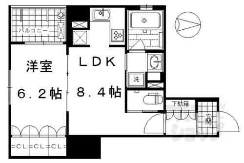 同じ建物の物件間取り写真 - ID:226064478769