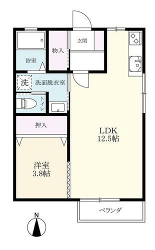 同じ建物の物件間取り写真 - ID:241004788723