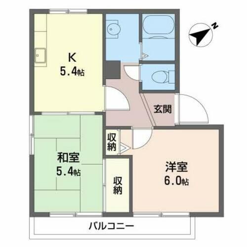 同じ建物の物件間取り写真 - ID:227074926319