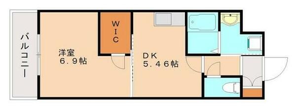 ウイングス片野Ⅱ｜福岡県北九州市小倉北区片野３丁目(賃貸マンション1DK・11階・32.72㎡)の写真 その2