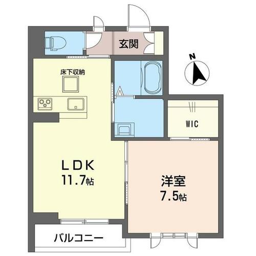 同じ建物の物件間取り写真 - ID:208008803766