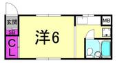 西宮市里中町３丁目 3階建 築43年のイメージ