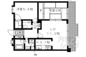 京都市左京区上高野西氷室町 7階建 築34年のイメージ