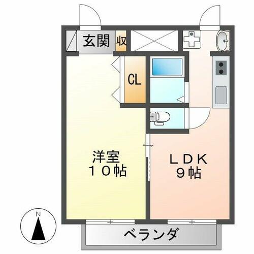 同じ建物の物件間取り写真 - ID:221010774103