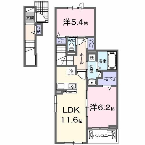 同じ建物の物件間取り写真 - ID:212042345976