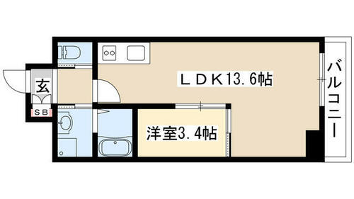 同じ建物の物件間取り写真 - ID:223031696567