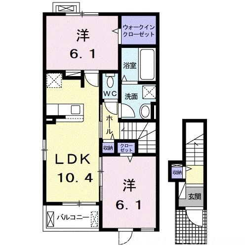 同じ建物の物件間取り写真 - ID:223031465522